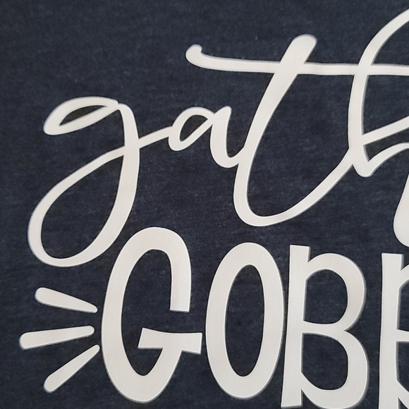 Next Level Apparel navy blue graphic tee NWOT - Picture 3 of 7